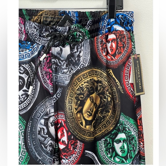 Baroque Gold By Drill Clothing Co. Men’s Track/Sweat Pants (M) - Picture 2 of 4